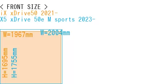 #iX xDrive50 2021- + X5 xDrive 50e M sports 2023-